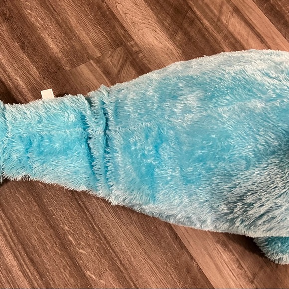 Shalom Toy Collection 36” White & Blue Plush DOLPHIN - Stuffed Animal Toy NEW - Picture 10 of 10